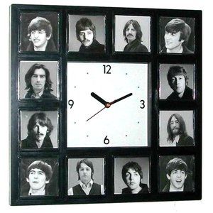 The Beatles Through The Years Clock John Paul George Ringo